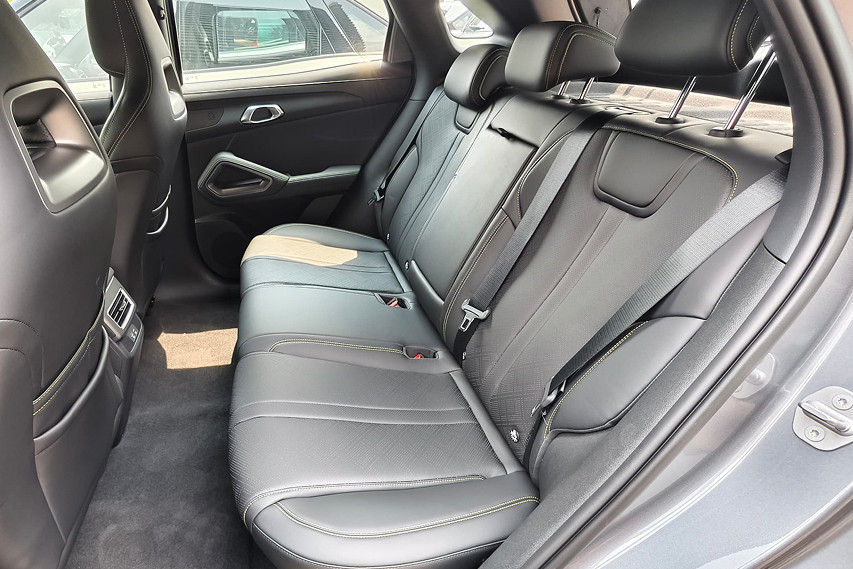 BYD Atto 2 rear seats