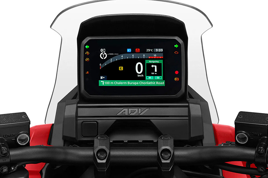 Honda ADV350 console