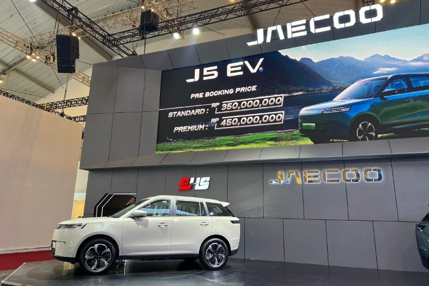 Jaecoo J5 EV launch at GIIAS 2025