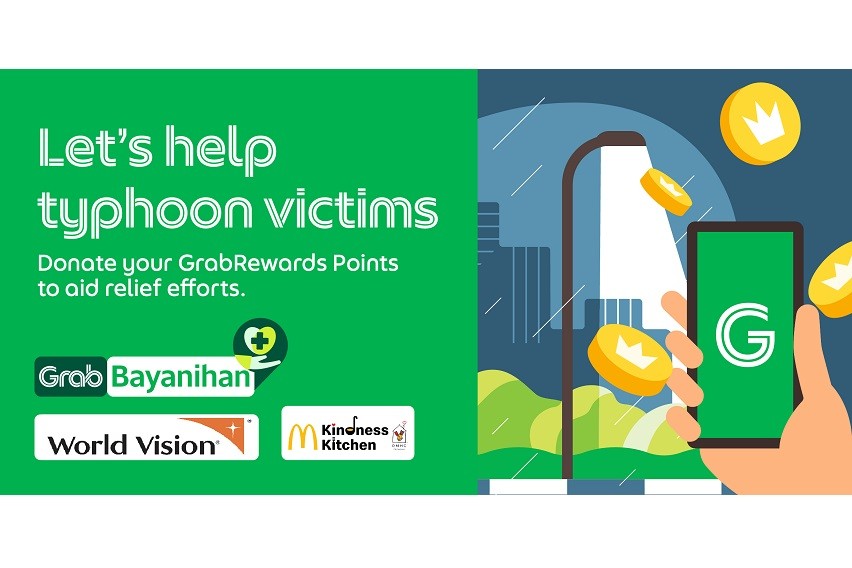 Grab Typhoon Efforts