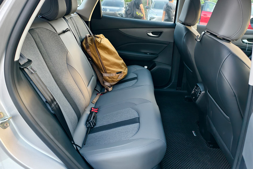 MG S5 rear seats view Malaysia