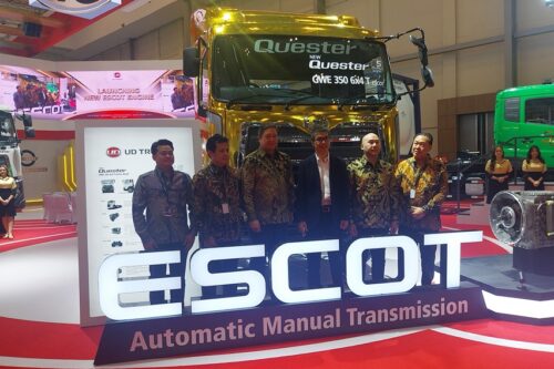 GIIAS 2025: UD Trucks Luncurkan Quester 350 ESCOT 8L Euro 5, Truk Pintar Ramah Lingkungan