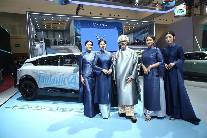 Vinfast x Didiet Maulana di GIIAS 2025