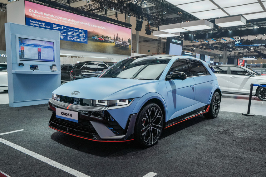 Hyundai Ioniq 5 N di GIIAS 2025