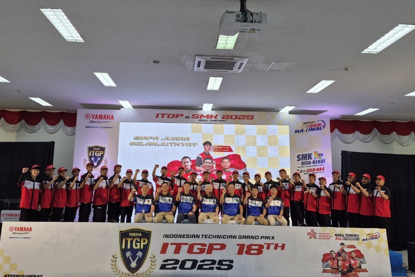 Yamaha Kembali Lahirkan Teknisi Kelas Dunia di Indonesia Technician Grand Prix 2025