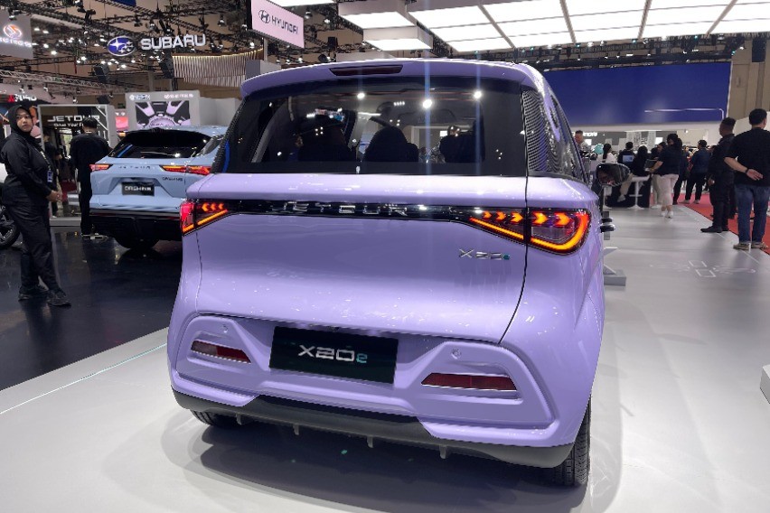 desain belakang Jetour X20e