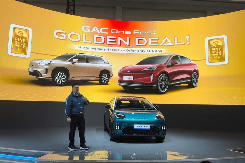 Program penjualan GAC Aion di GIIAS 2025