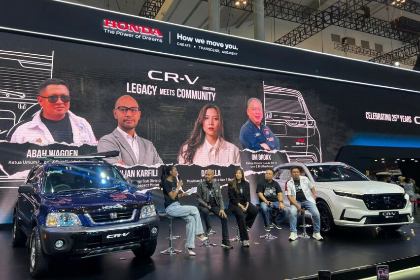 Danilla dan Komunitas Ramaikan Perayaan 25 Tahun Honda CR-V di Indonesia