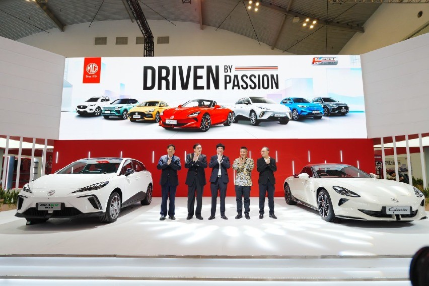 Lewat Tema “Driven by Passion”, MG Siap Tancap Gas di GIIAS 2025