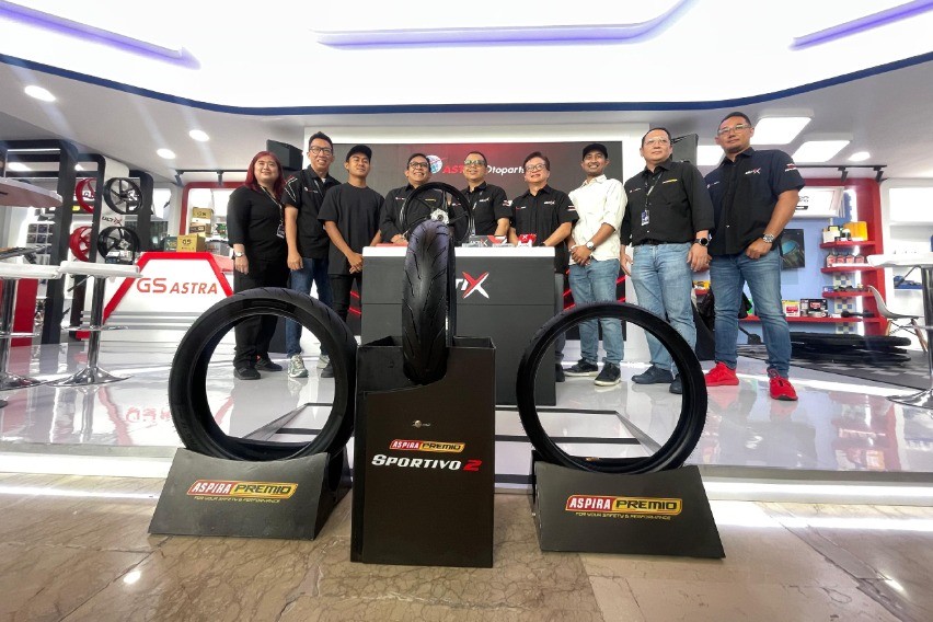 Astra Otoparts Rilis Ban Aspira Sportivo 2 dan Kenalkan Merek Ulti X
