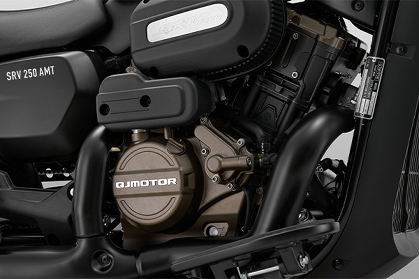 QJMotor SRV250 AMT  engine