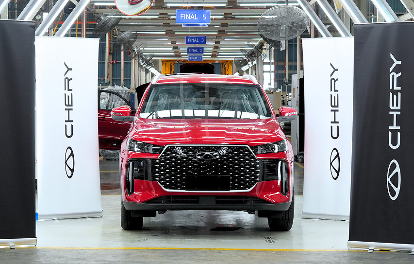 Chery Tiggo Cross front view malaysia