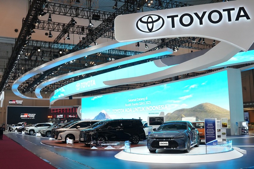 booth Toyota di GIIAS 2025