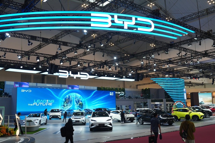 Booth BYD di GIIAS 2025