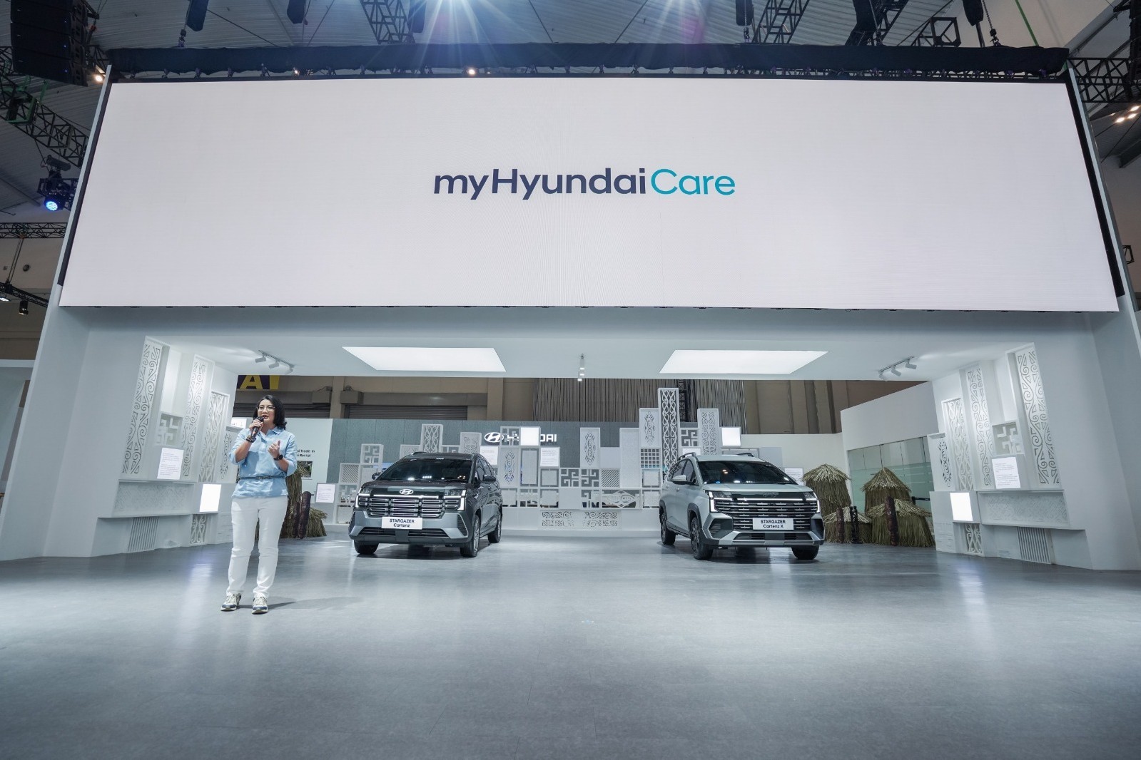 Nina Violenty, Chief After Sales HMID luncurkan myHyundaiCare di GIIAS 2025