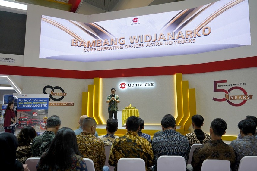Astra UD Trucks kerja sama Patra Logistik