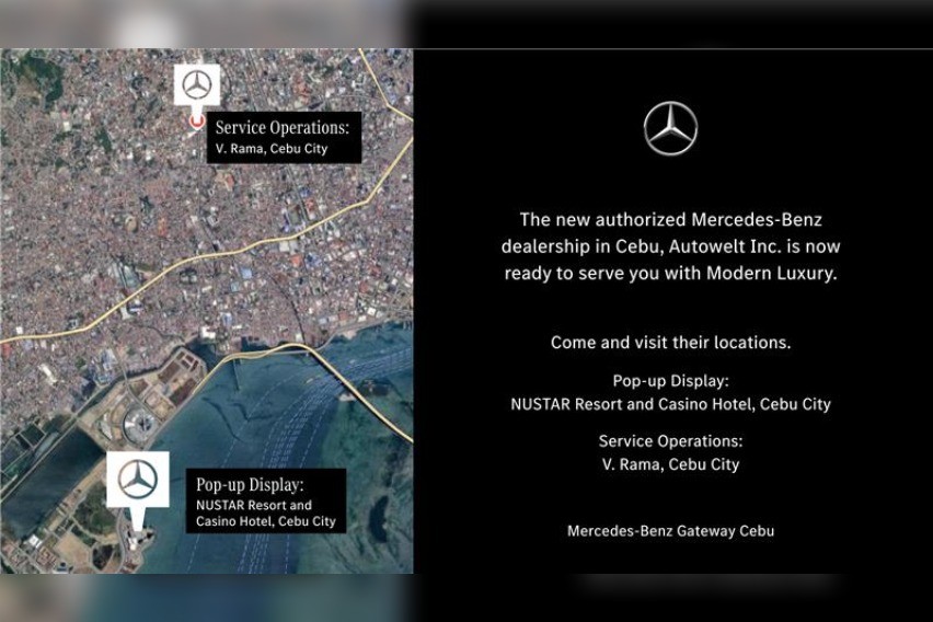 Mercedes-Benz Cebu Announcement
