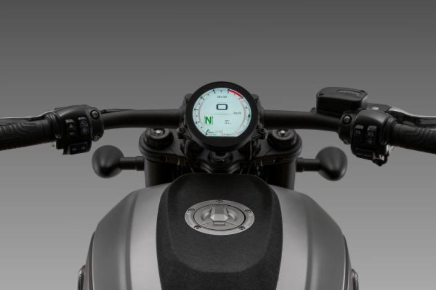 QJMotor SRV600V instrument console