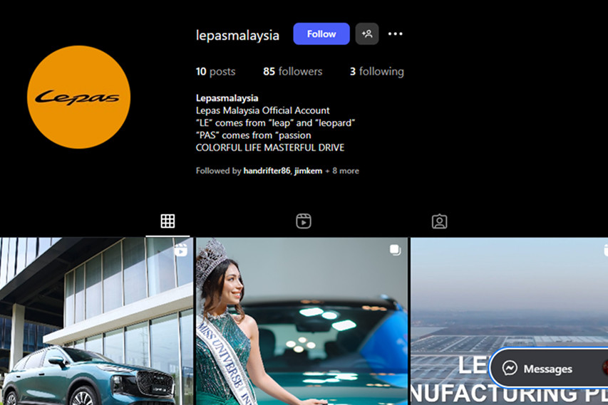 Lepas Malaysia front view