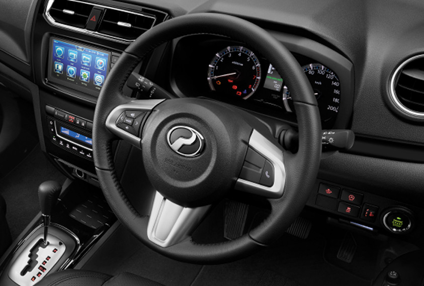 Perodua Aruz new trim view