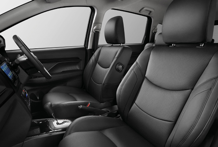 Perodua Aruz interior seats view