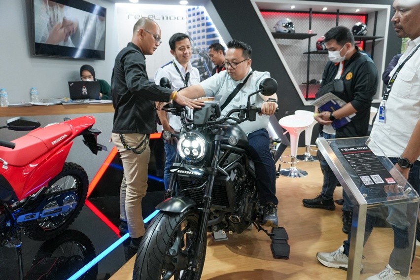Penjualan motor Honda di GIIAS 2025
