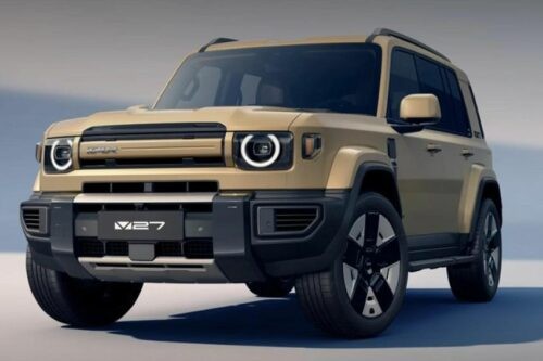iCaur V27 off-road SUV makes its global premiere in the UAE
