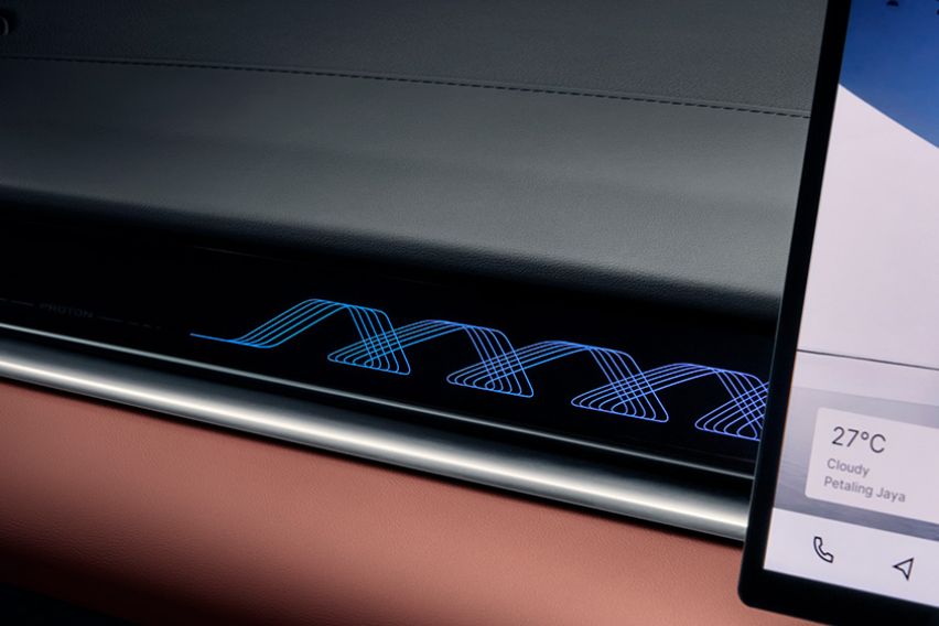 Proton X50 rhythmic ambient light