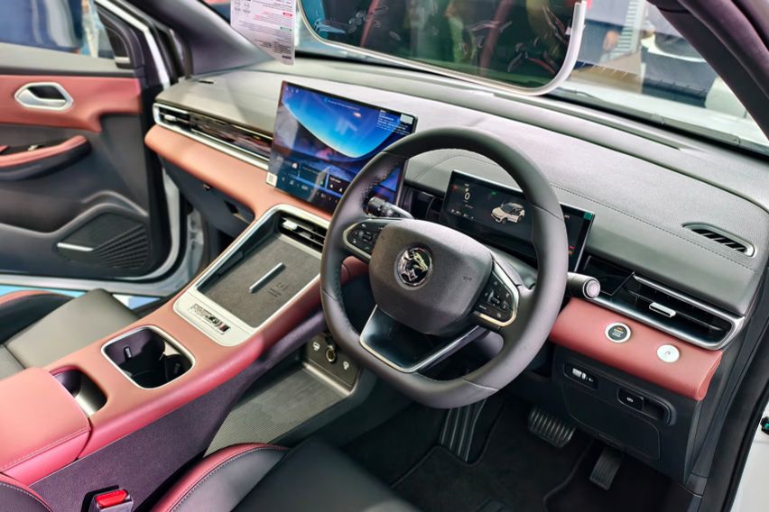 Proton X50 dashboard