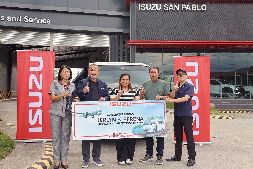Isuzu Travel Package Awarding