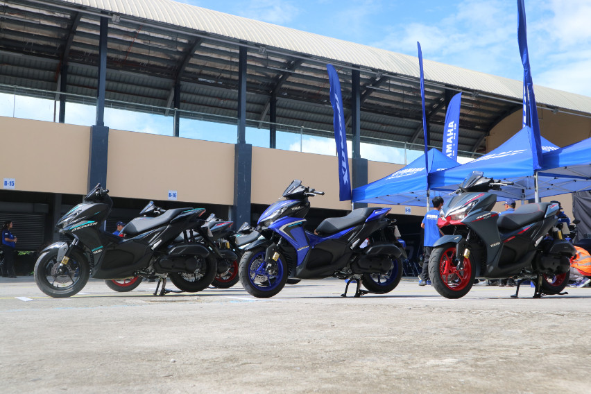 Here are the all-new Yamaha Aerox's available colors 