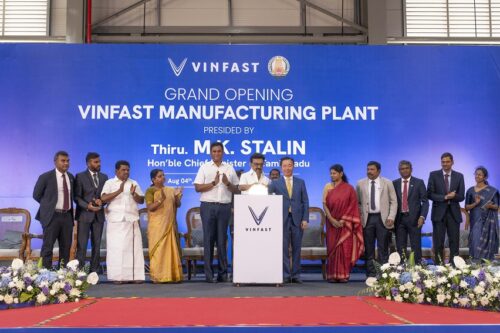 VinFast opens another assembly facility in Asia