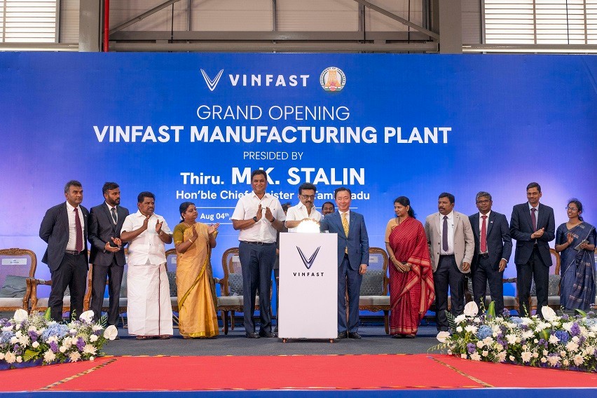 VinFast opens another assembly facility in Asia