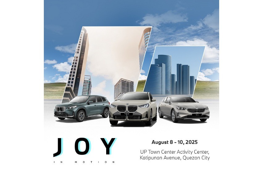 BMW PH set for this week's ‘Joy in Motion’ at UP Town Center