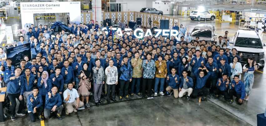 Stargazer Cartenz dari pabrik Hyundai Cikarang