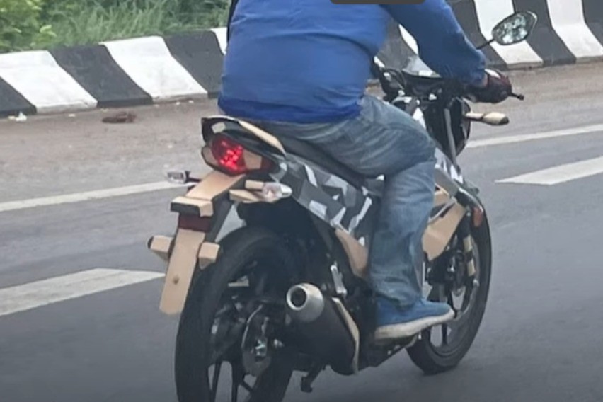 Spy shot suzuki satria