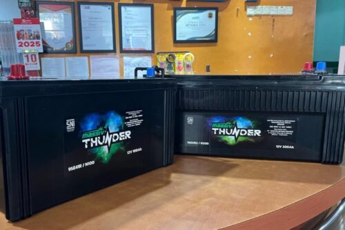 Massiv Thunder Luncurkan Aki Maintenance Free (MF) Big Type Mulai Rp2 Jutaan