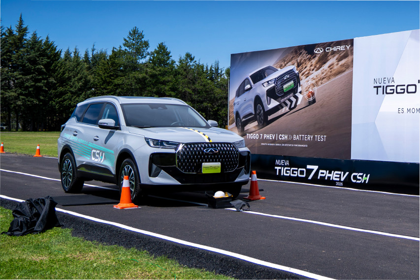 Chery safety test view