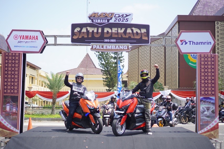 Maxi Yamaha Day 2025 Berlanjut, Tebar Keseruan di Nganjuk dan Palembang