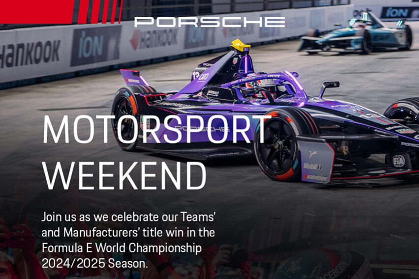Porsche Malaysia celebrates Formula E titles with Motorsport Weekend across 3 cities