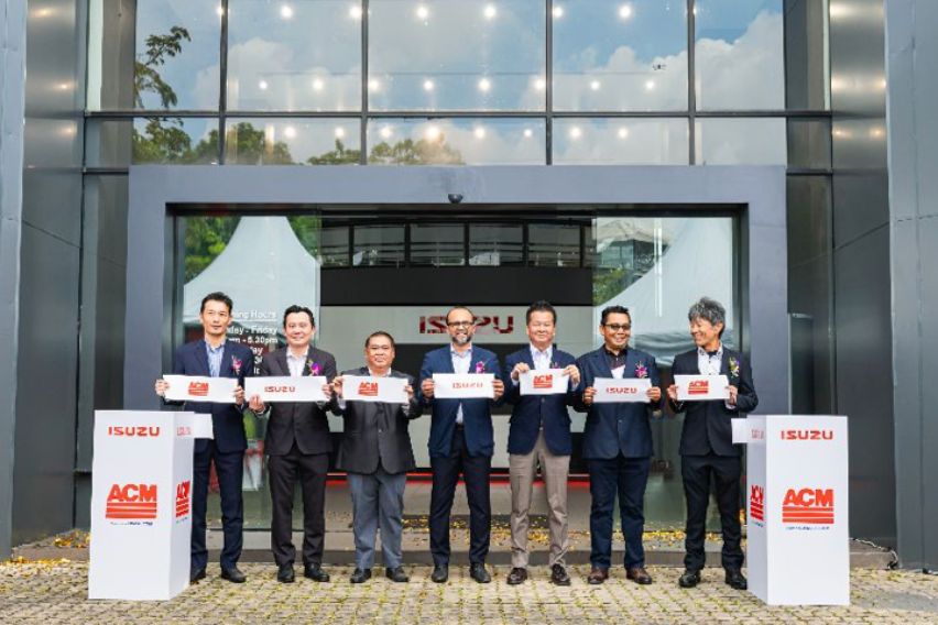 Upgraded ACM Isuzu 3S centre  in Johor Bahru