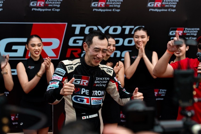 Hashimoto joins Toyota Gazoo Racing PH Cup winners’ circle