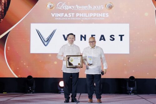 VinFast PH bags 2025 Legacy Awards for Business