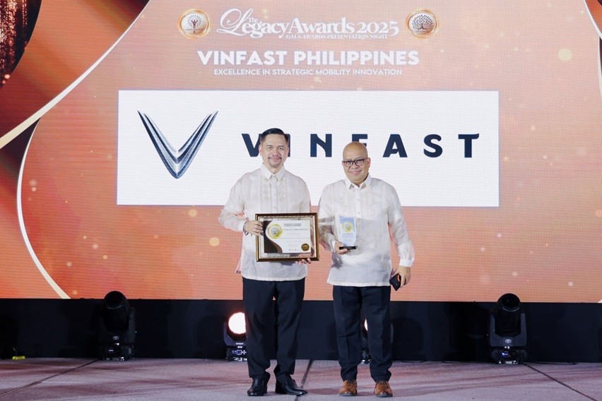 VinFast PH bags 2025 Legacy Awards for Business