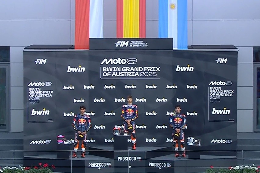 Pembalap binaan Astra Honda di BWIN Grand Prix Austria 2025