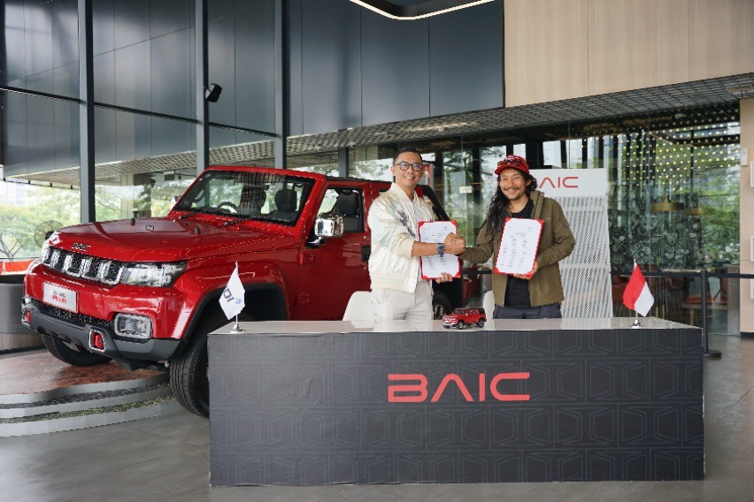 BAIC Tunjuk Agam Rinjani sebagai Brand Ambassador