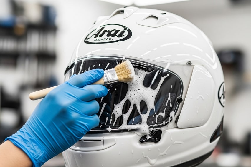 Mencuci dan merawat helm premium