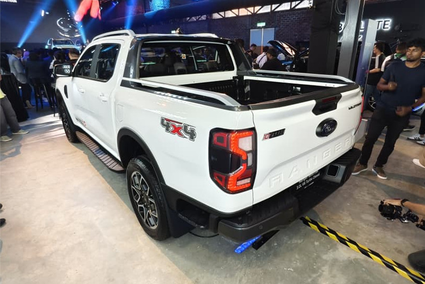 Ford Ranger Wildtrak rear view