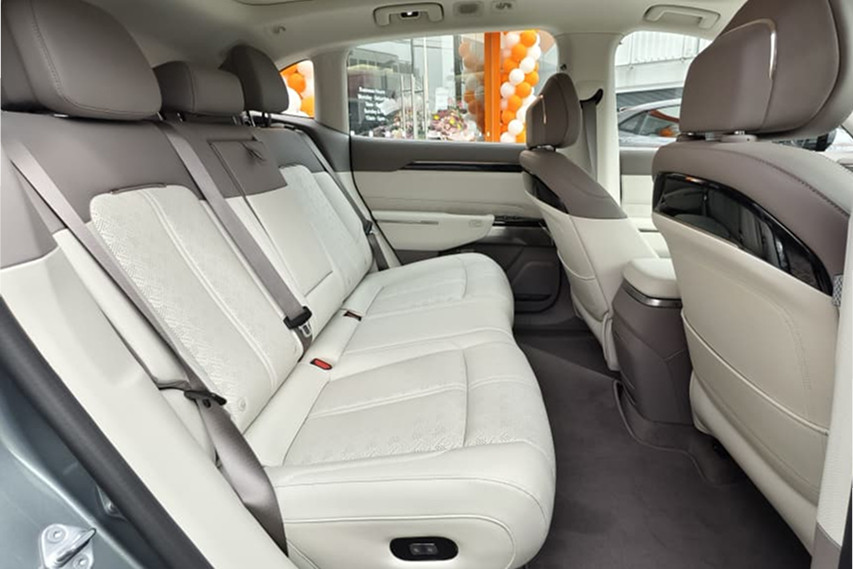 Zeekr 7X rear seats view Malaysia