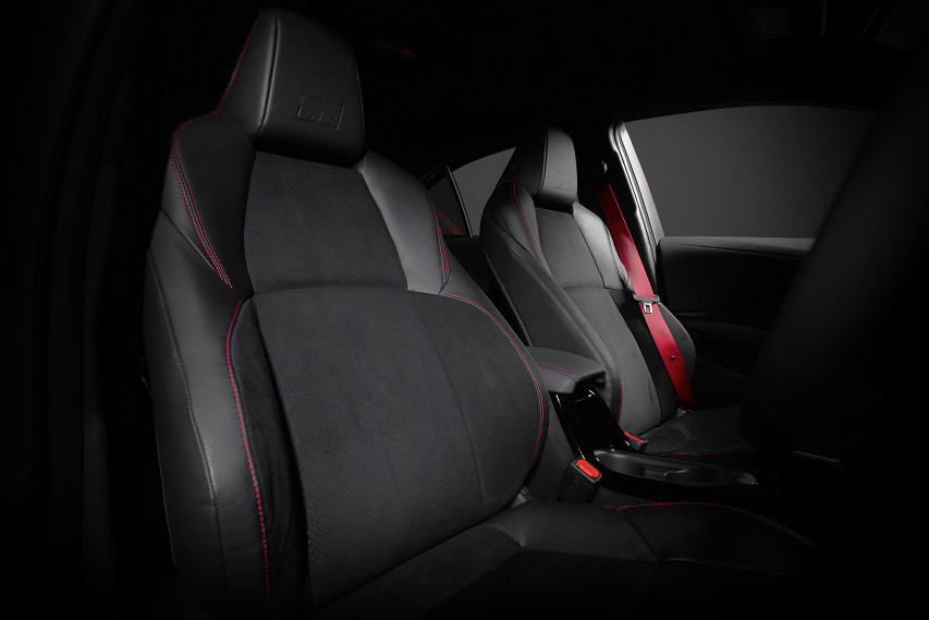 Toyota Corolla GR-S seats view